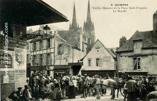 Carte postale de Quimper