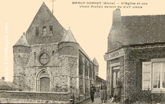 Carte postale de Marly-Gomont