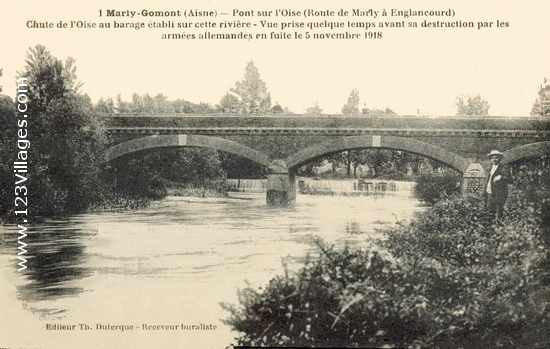 Carte postale de Marly-Gomont