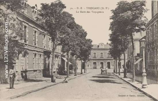 Carte postale de Thouars