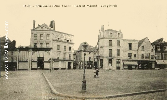 Carte postale de Thouars