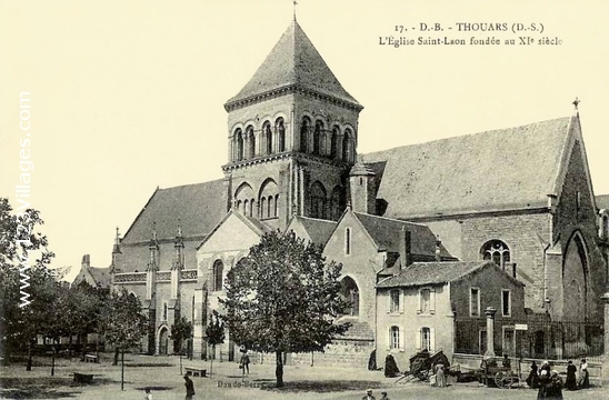 Carte postale de Thouars