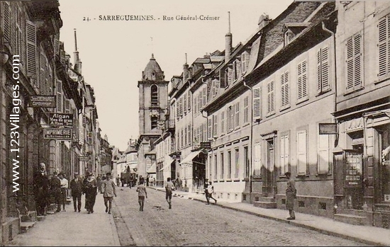 Carte postale de Sarreguemines