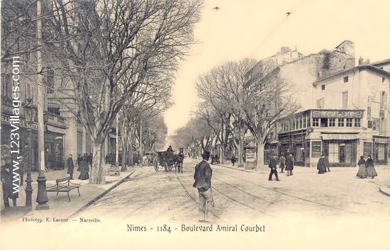 Carte postale de Nîmes