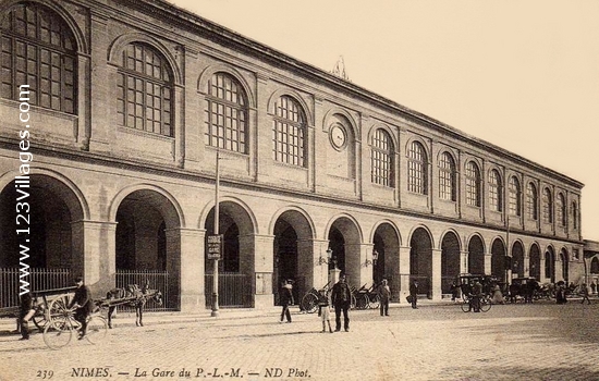 Carte postale de Nîmes