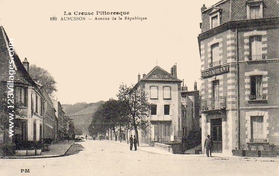 Carte postale de Aubusson