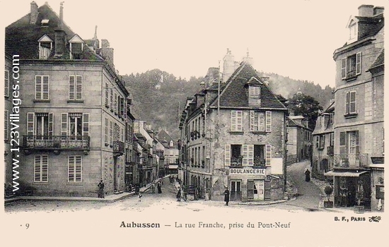 Carte postale de Aubusson