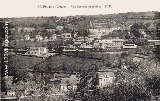 Carte postale de Felletin