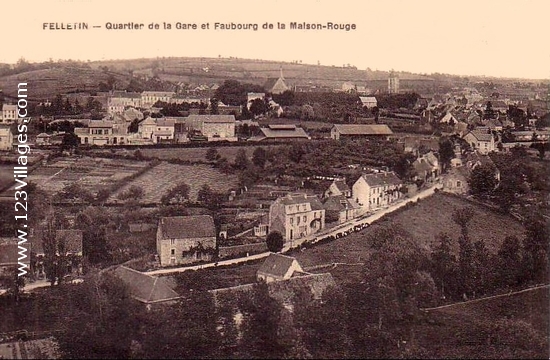 Carte postale de Felletin