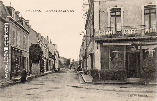 Carte postale de Boussac