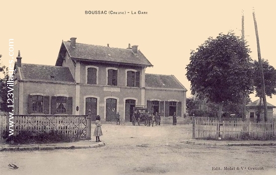 Carte postale de Boussac