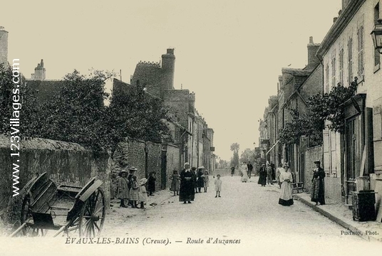 Carte postale de Évaux-les-Bains