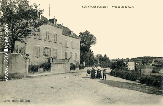 Carte postale de Auzances