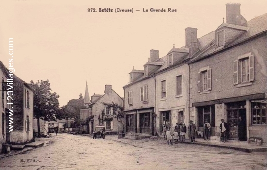 Carte postale de Bétête