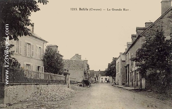 Carte postale de Bétête