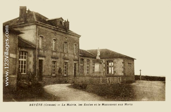 Carte postale de Bétête