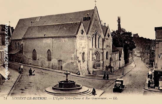 Carte postale de Nogent-le-Rotrou