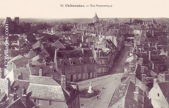 Carte postale de Châteaudun