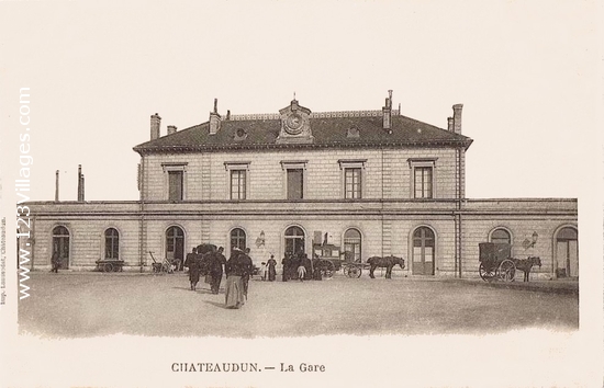 Carte postale de Châteaudun