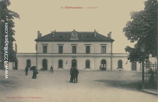 Carte postale de Châteaudun