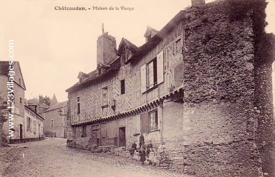 Carte postale de Châteaudun