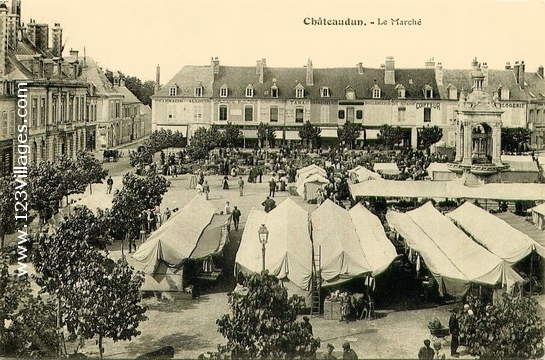 Carte postale de Châteaudun