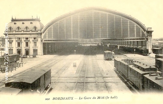 Carte postale de Bordeaux