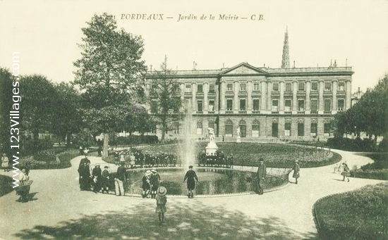 Carte postale de Bordeaux