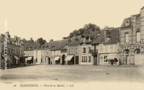 Carte postale de Maintenon