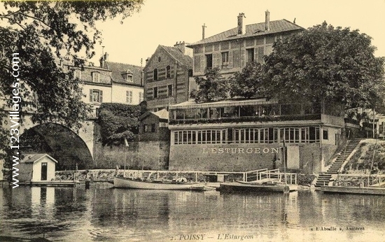 Carte postale de Poissy