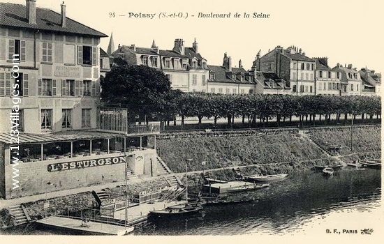 Carte postale de Poissy