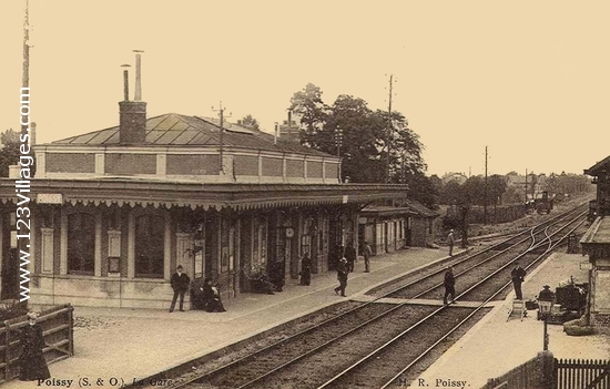 Carte postale de Poissy