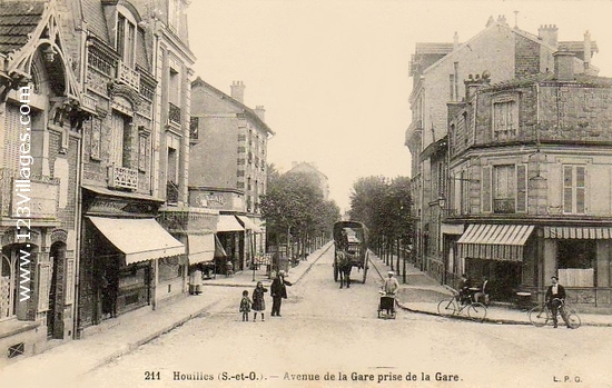 Carte postale de Houilles