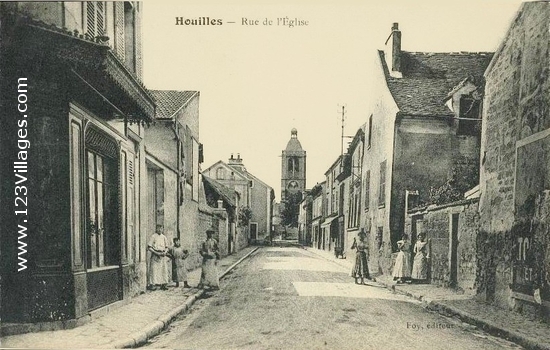 Carte postale de Houilles