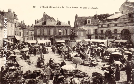 Carte postale de Dreux