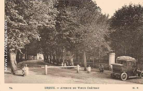 Carte postale de Dreux