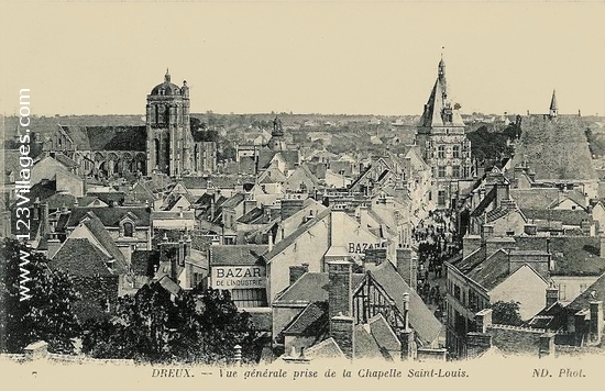 Carte postale de Dreux