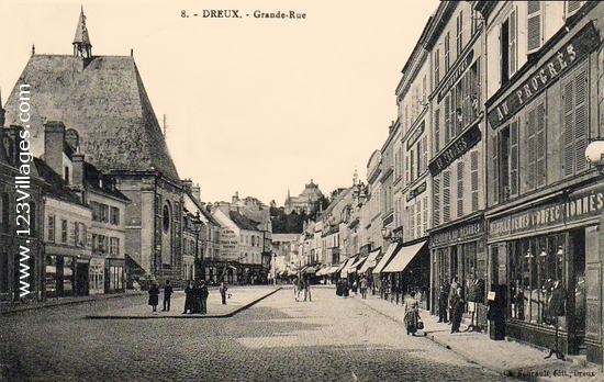 Carte postale de Dreux