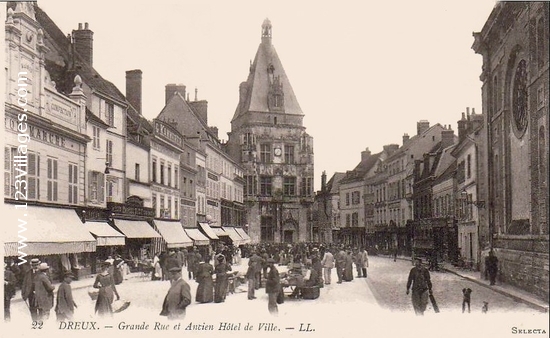 Carte postale de Dreux