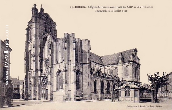 Carte postale de Dreux