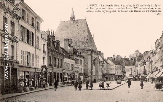 Carte postale de Dreux