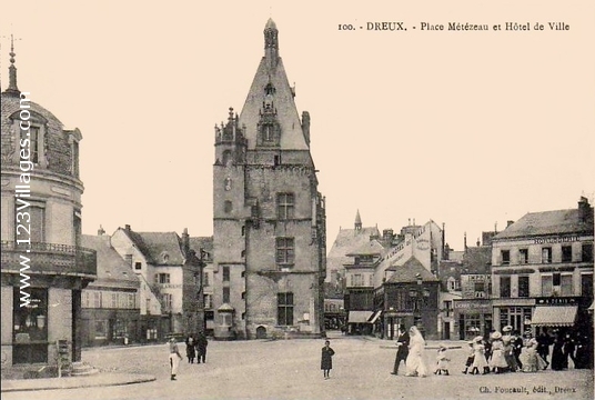 Carte postale de Dreux