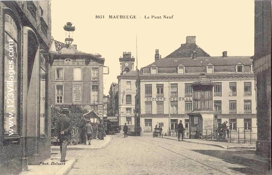 Carte postale de Maubeuge