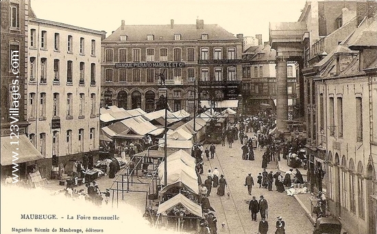 Carte postale de Maubeuge