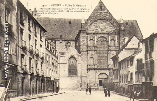 Carte postale de Rennes