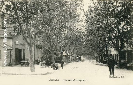 Carte postale de Sénas