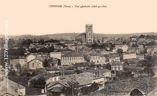 Carte postale de Condom