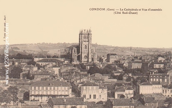 Carte postale de Condom