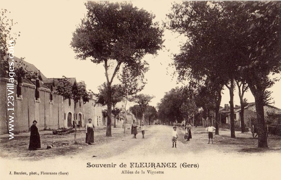 Carte postale de Fleurance