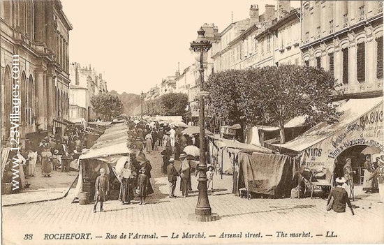 Carte postale de Rochefort